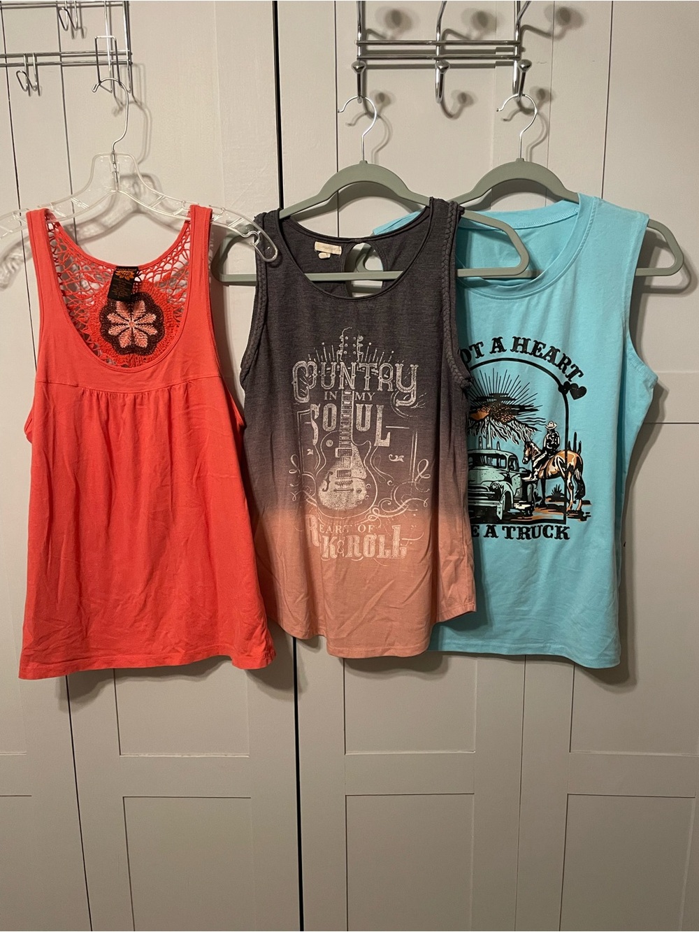 Bundle of 3 Maurices, Lucky  Brand , unknown tank tops .